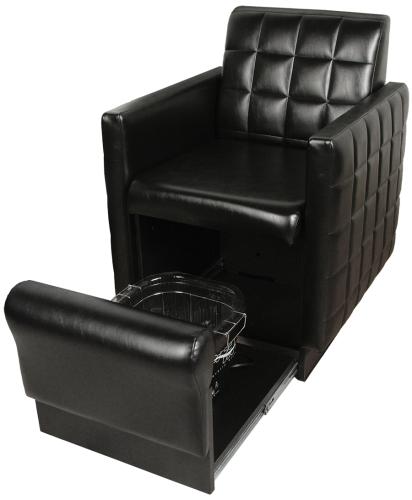 Collins 2560B Club-Pedi Spa Chair - Nouveau w/ Pro Foot Spa Basin