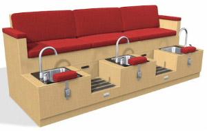 Design X 4000-T Hamilton Sofa Pedicure Spa