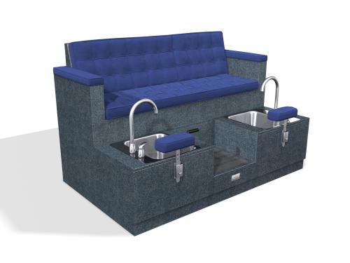 Design X 4150-D Liberty Sofa Pedicure Spa