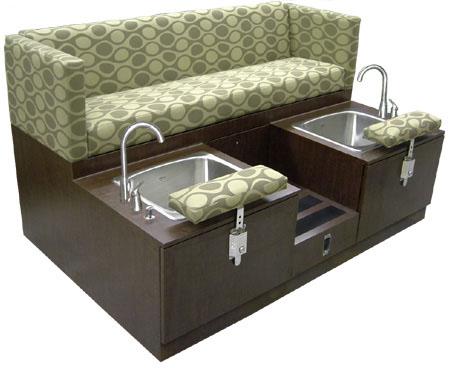 Design X 7192-D Cube Pedicure Spa Double