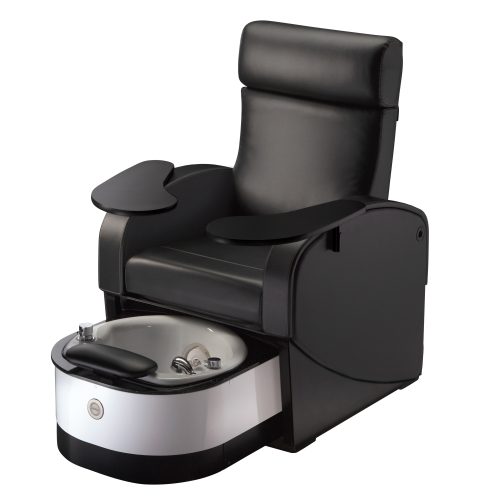 Living Earth Crafts Club Chair LE Manicure/Pedicure Chair with Retractable Tub