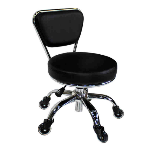 AYC Dayton Pedicure Stool w/Roller Blade Wheels