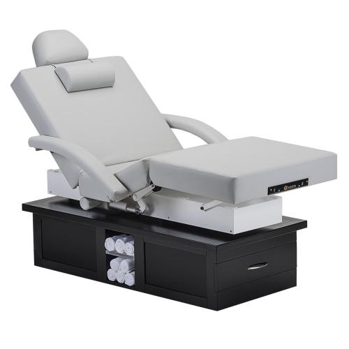Earthlite Everest Eclipse Full Electric Salon Top Tilt Treatment Table w/ Accessories