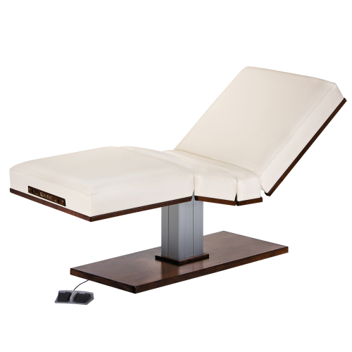 Living Earth Crafts Pedestal PowerAssist Salon Top Electric Lift Table