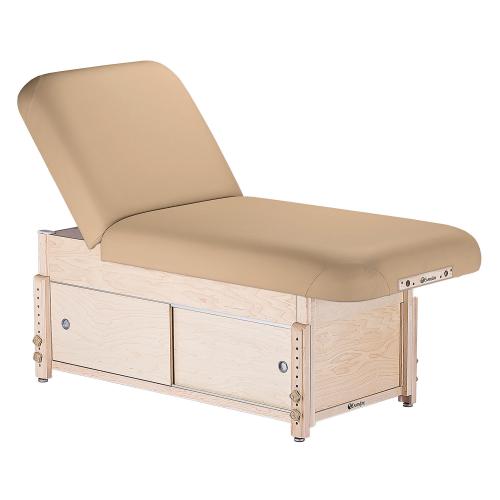Earthlite Sedona Manual Tilt Massage Table w/ Cabinet Base