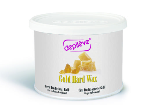Depileve D145 14 oz. Gold Karite Hard Wax