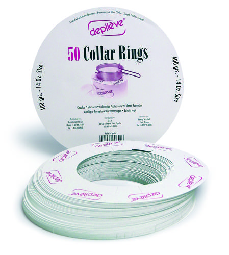 Depileve D520 Wax Warmer Collar Rings 50 ct