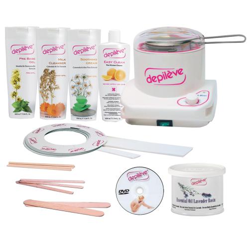 Depileve D660 Deluxe Wax Warmer Kit