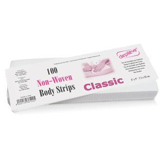 Depileve D410 Non-Woven Body Strips (100) - 3" x 9"