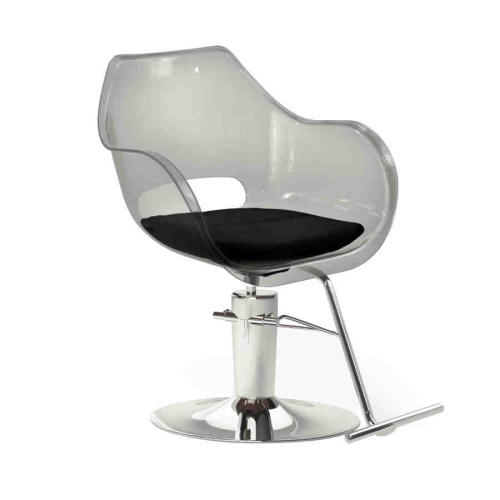 Maletti 3378 Plexi Hair Styling Salon Chair