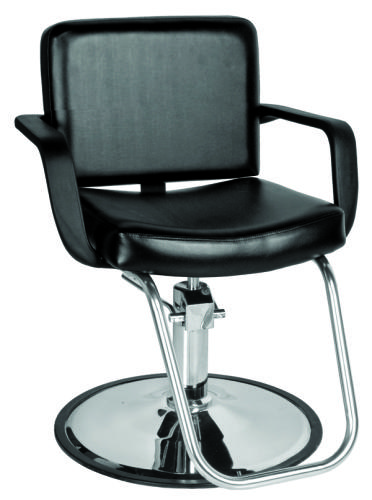 Jeffco 611.0 Bravo Hair Styling Salon Chair w/ Hydraulic Base Options