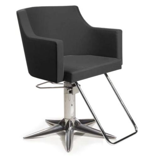 Gamma & Bross BIRKIN BLACK Styling Chair w/ Parrot Base