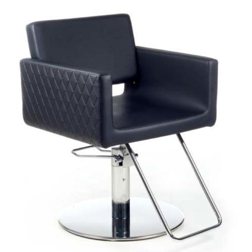 Gamma & Bross U-SHAPE QUILT Styling Chair w/ Round Base
