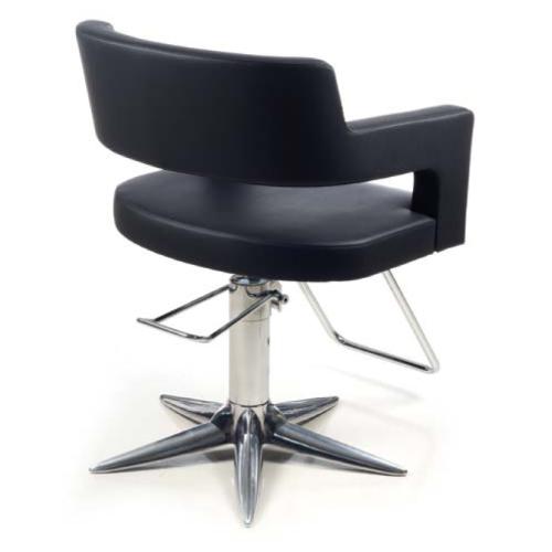 Gamma & Bross CREUSA BLACK Styling Chair w/ Parrot Base