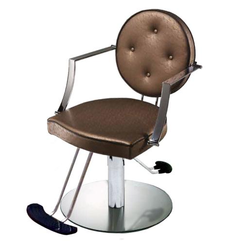 Salon Ambience CH/040-4/R Camille Styling Chair - Round Base