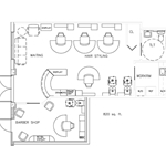 Salon Design And Space Planning Floor Plan Layouts For Salons