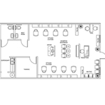 Salon Design And Space Planning Floor Plan Layouts For Salons